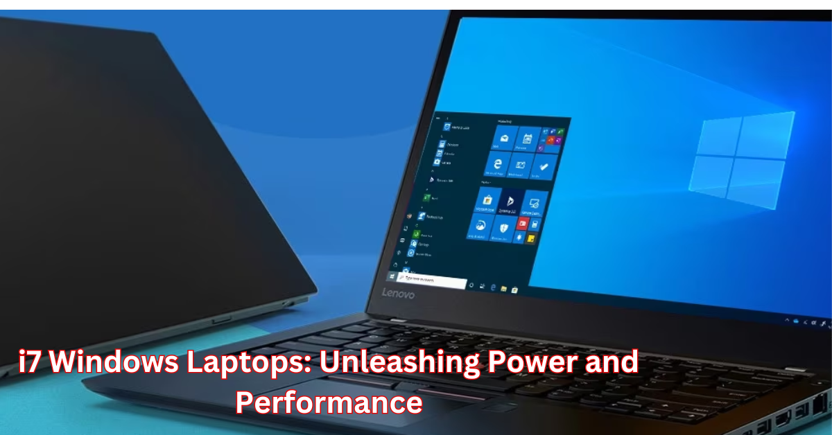 i7 Windows Laptops: Unleashing Power and Performance